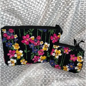 Vera Bradley Makeup Pouch and Coin Purse